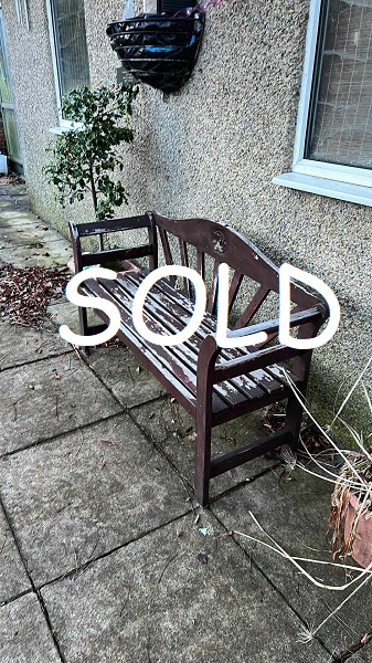 Bench Before Refurbishment